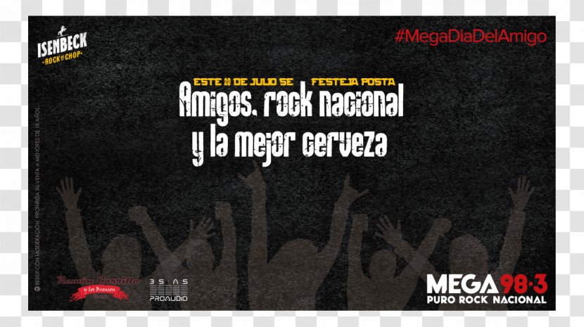 Mega 98.3 Advertising Friendship Day Brand Rock Transparent PNG