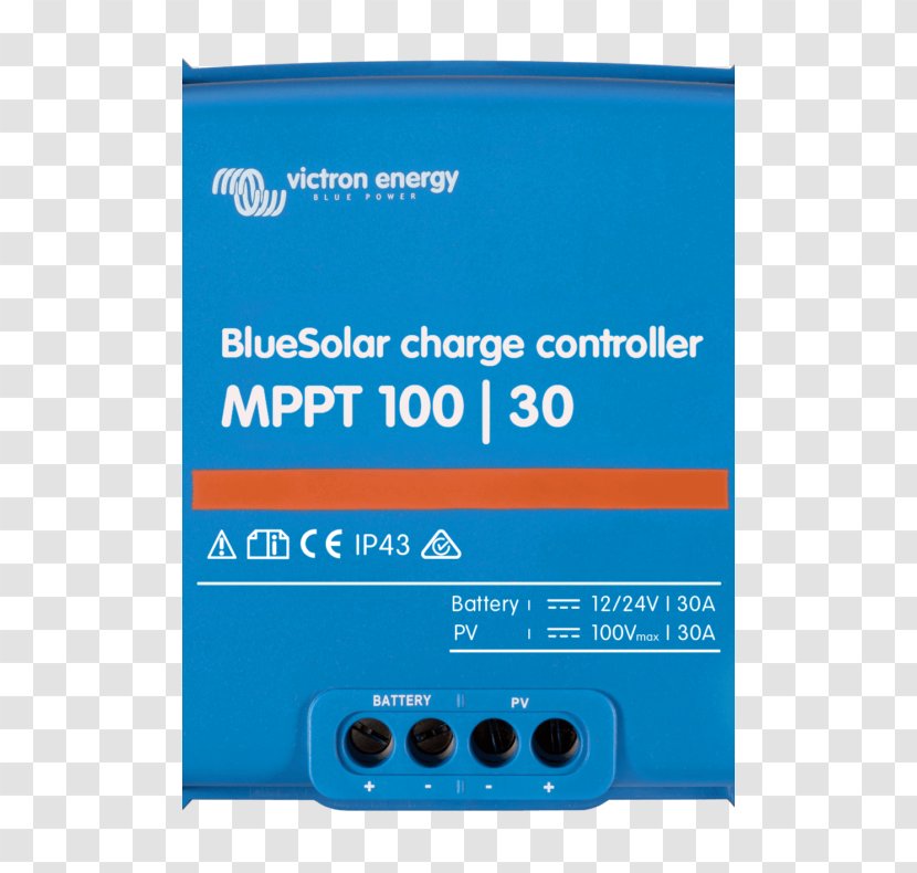 Battery Charger Maximum Power Point Tracking Charge Controllers Solar Panels - Wind - Top Transparent PNG