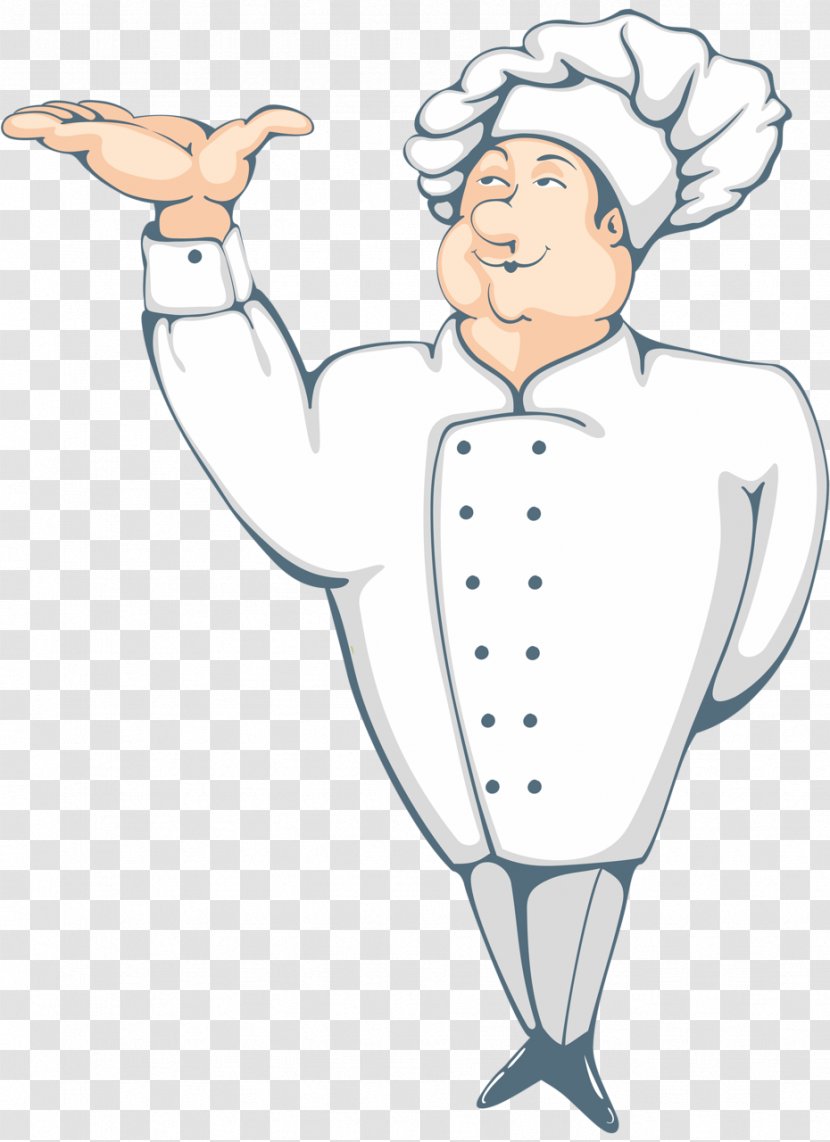 Chef Cartoon - Cuisine - Gesture Pleased Transparent PNG