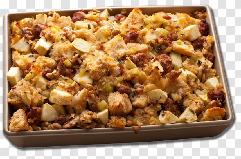 Stuffing Food Network Sausage Recipe - Casserole Transparent PNG