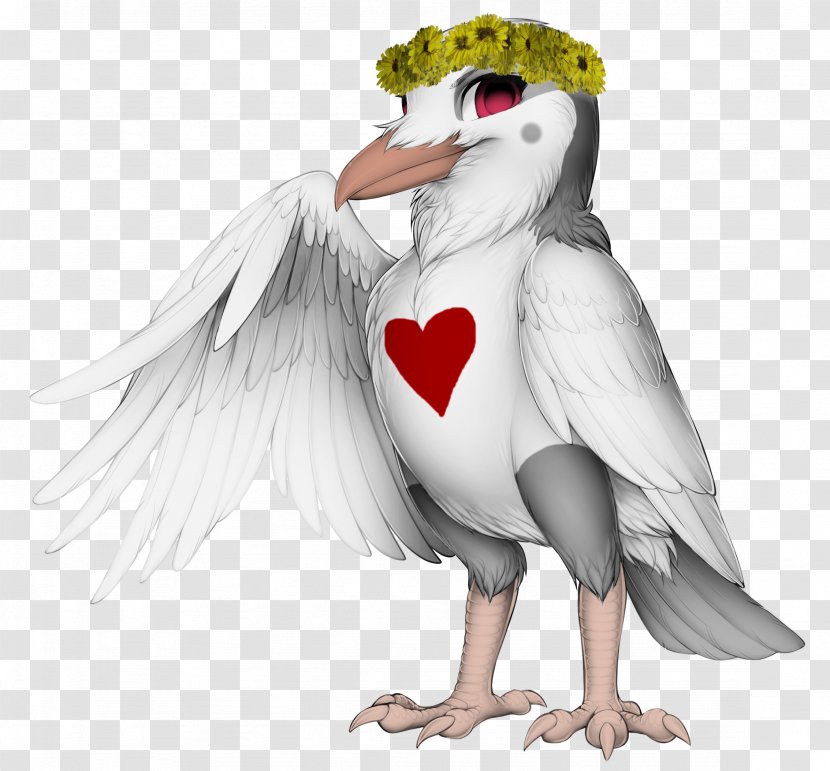Chicken Bird Cygnini Goose Duck - Fictional Character Transparent PNG
