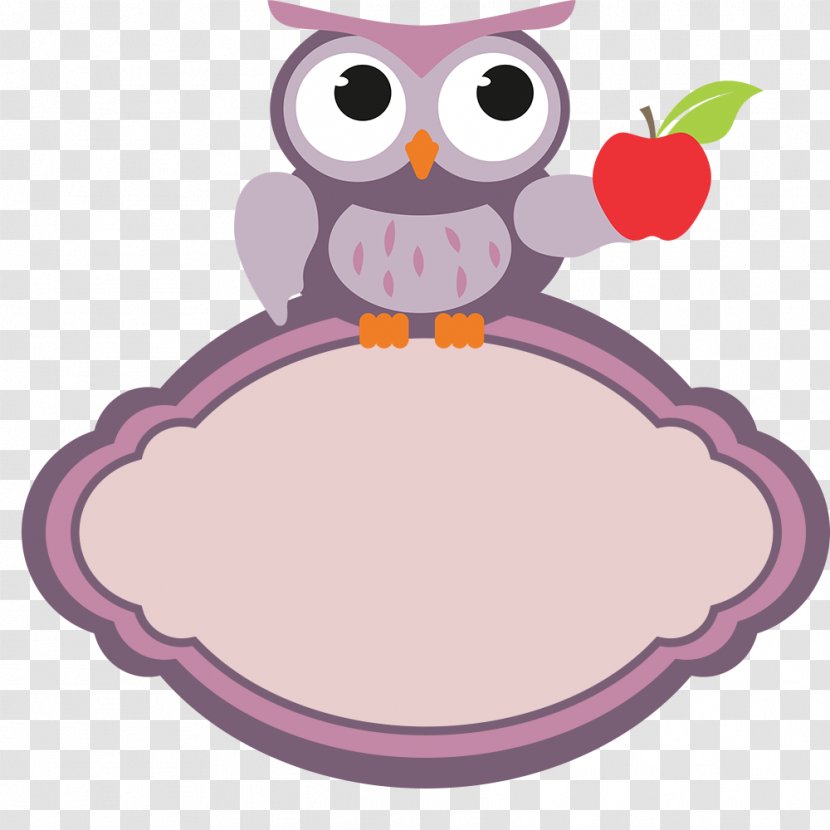 Teachers' Day Education Little Owl Color - Pink Transparent PNG