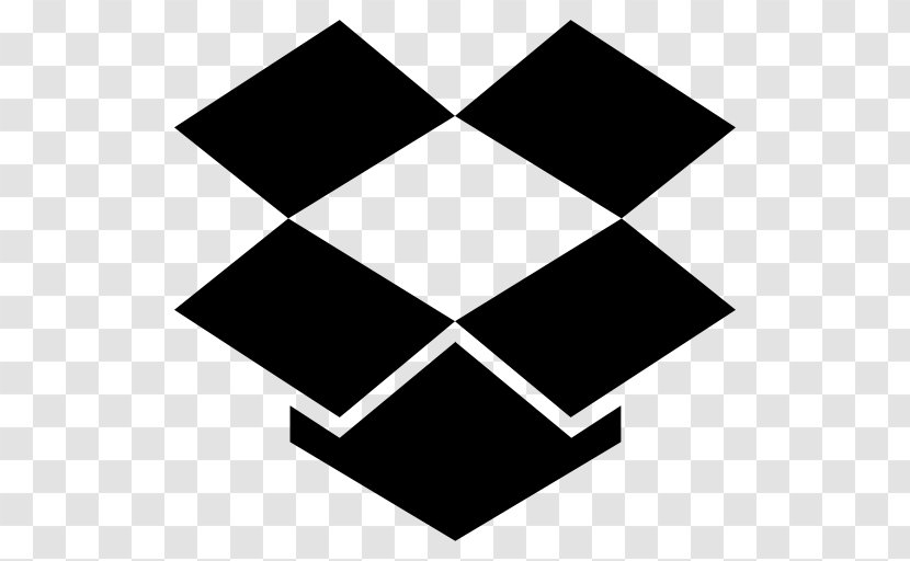 Dropbox File Hosting Service Logo Download - Box - Black Transparent PNG