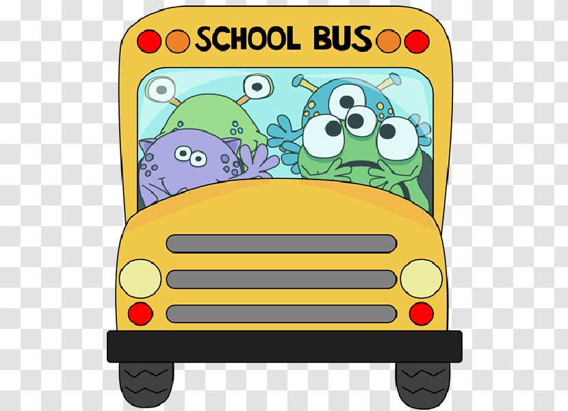 School Bus Clip Art Openclipart - Mode Of Transport Transparent PNG