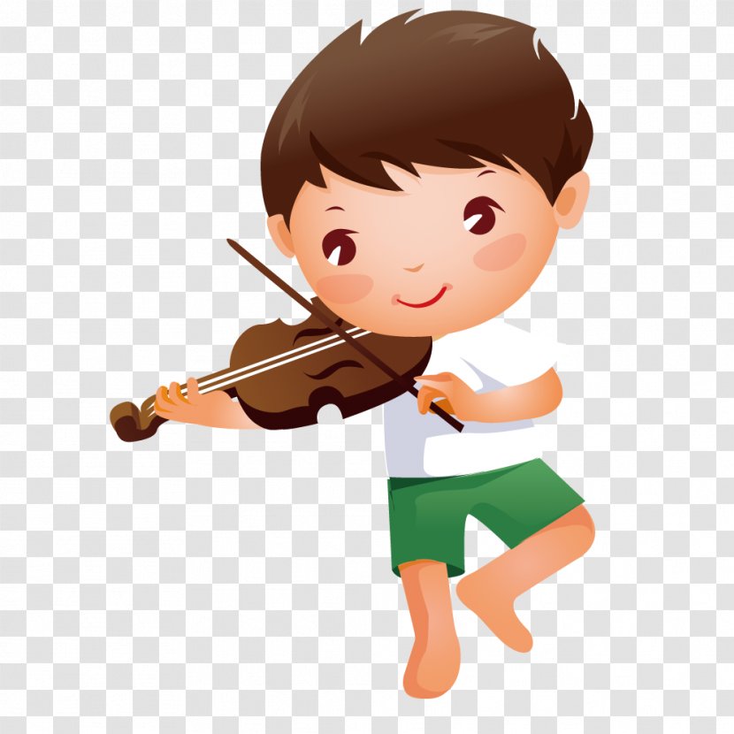 Violin Musical Instrument Download - Frame - Boy Transparent PNG