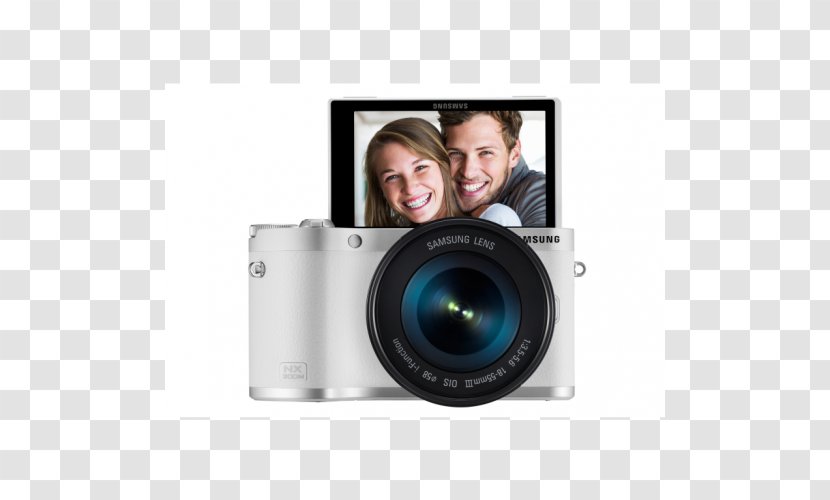 Samsung NX3000 Mirrorless Interchangeable-lens Camera - Film Transparent PNG