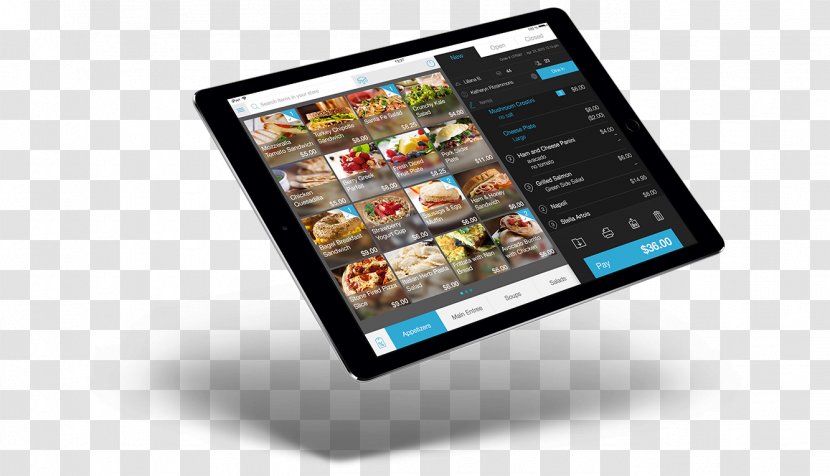 Smartphone IPad Mobile Device Phone Point Of Sale - Management - IPad,POS Page Transparent PNG