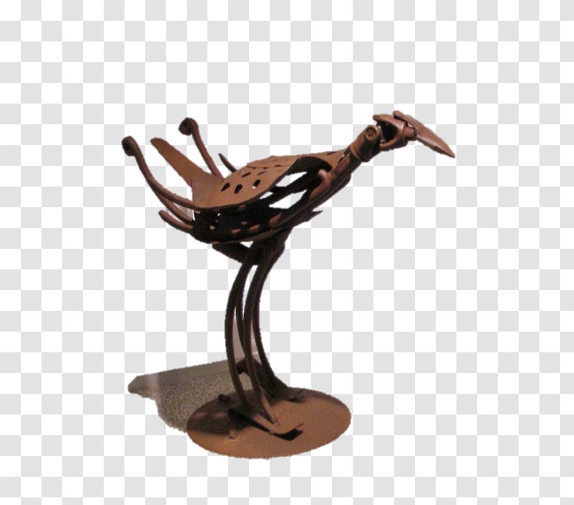 Sculpture Water Bird - Esculturas De Madera Y Hierro Transparent PNG