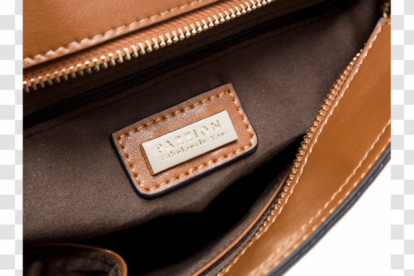 Handbag Leather Strap Tan - Brand - Mud Transparent PNG