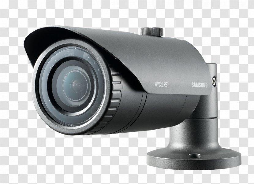 Closed-circuit Television 1080p IP Camera Samsung - Display Resolution - Lens Transparent PNG