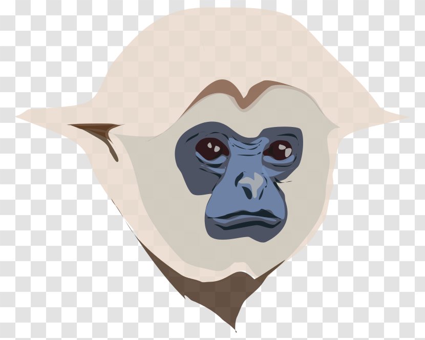Lar Gibbon Chimpanzee Orangutan Clip Art - Fictional Character - Cliparts Transparent PNG