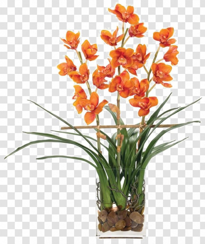 Floral Design Flower Designer - Flowerpot - Orange Arrangement Transparent PNG