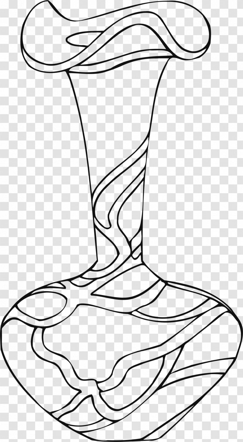 Line Art Vase Drawing Clip - Shoe Transparent PNG