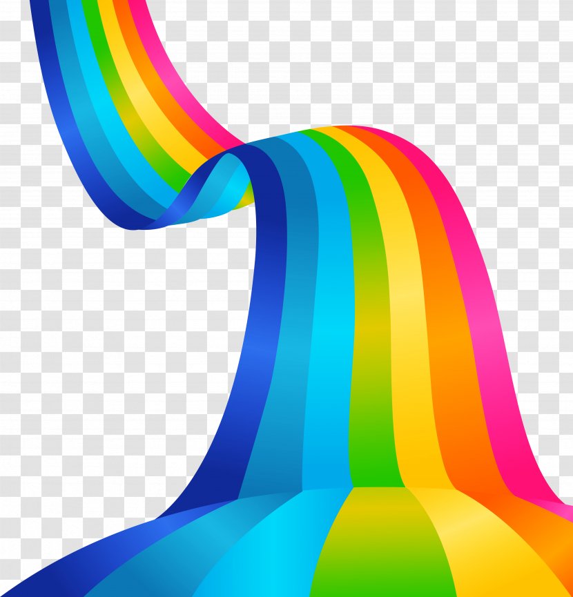Rainbow Road Color - Vecteur Transparent PNG