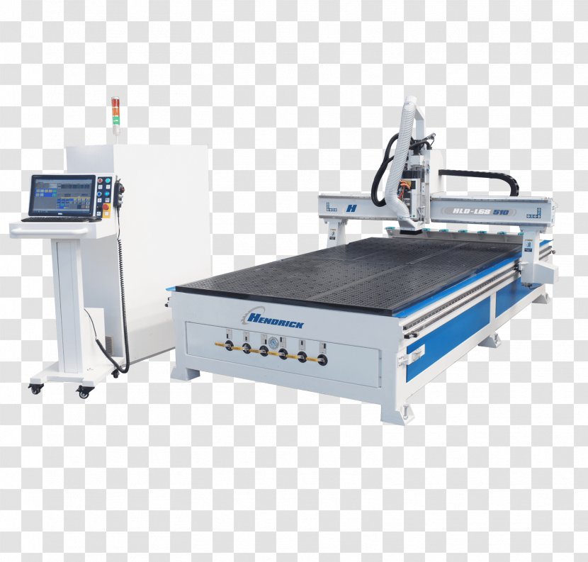 Machine CNC Router Computer Numerical Control Manufacturing - Front Panel Transparent PNG