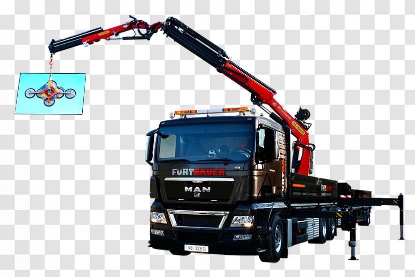 Crane MAN SE Cargo Grapple Truck - Semitrailer Transparent PNG