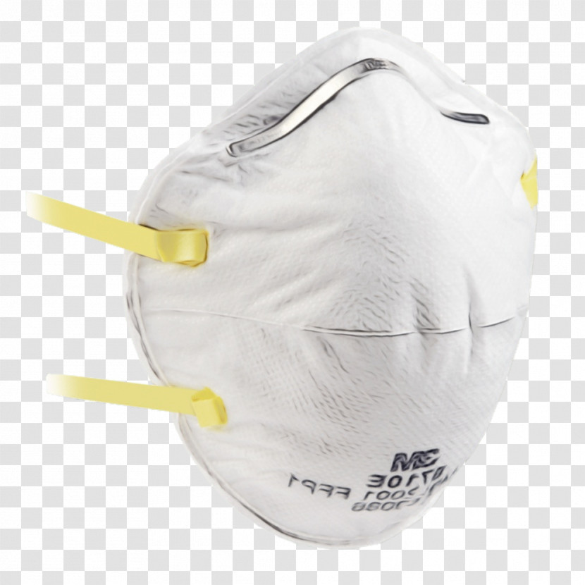 White Yellow Headgear Helmet Personal Protective Equipment Transparent PNG