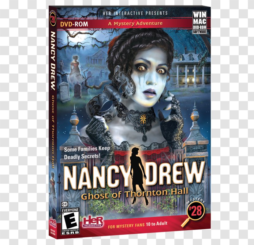 Nancy Drew: Ghost Of Thornton Hall Her Interactive Video Game Adventure - Software - Drew Transparent PNG