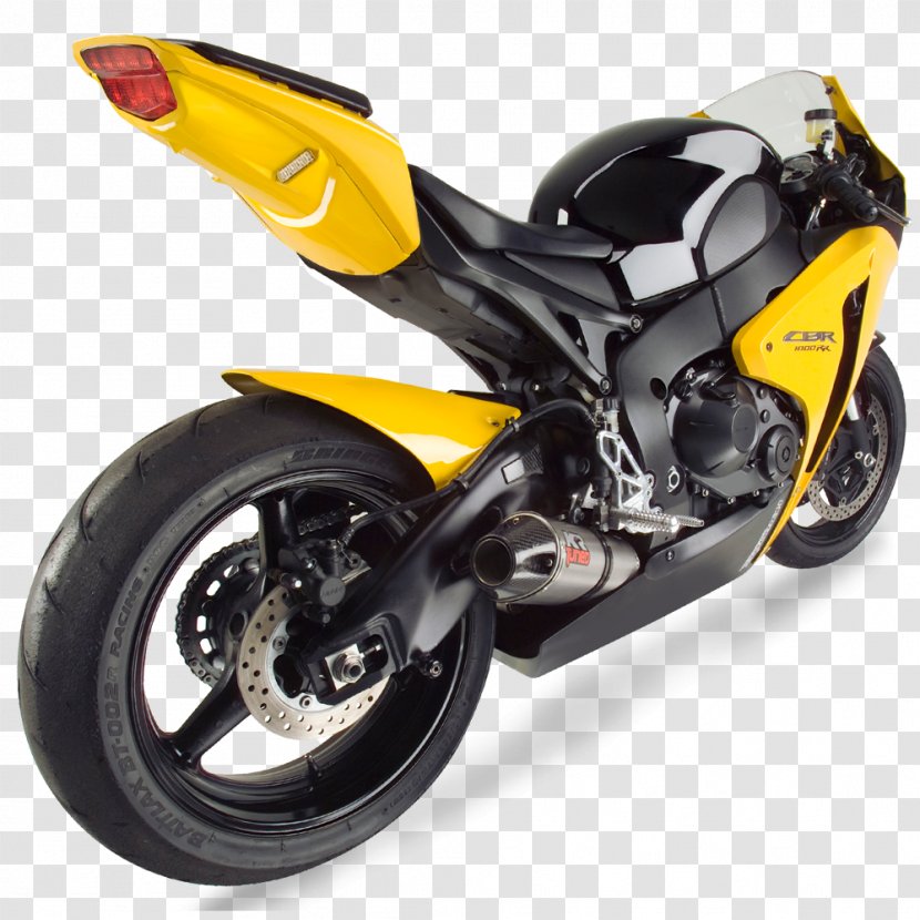Honda CBR1000RR Exhaust System Car Motorcycle - Motor Vehicle Transparent PNG