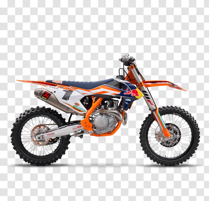 KTM 450 SX-F EXC Motorcycle 250 - Wheel Transparent PNG