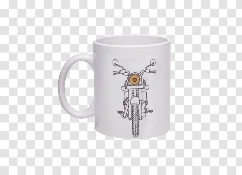 Mug Coffee Cup Royal Enfield Bullet Ceramic Transparent PNG