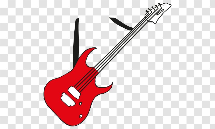 Bass Guitar Electric String Instruments Clip Art - Tree Transparent PNG