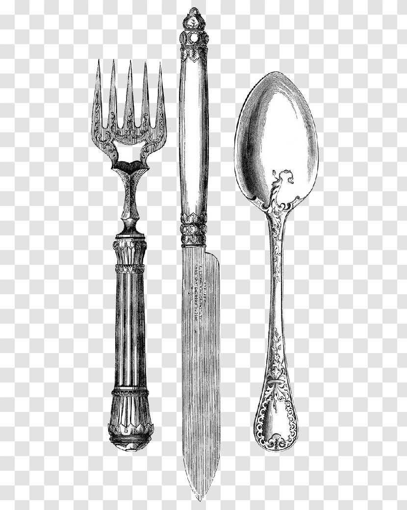 Knife Cutlery Fork Household Silver Spoon - Room - Cheryl Dent Transparent PNG