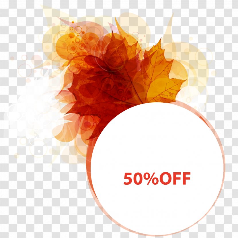 Autumn - Dots Per Inch - Maple Leaf Transparent PNG