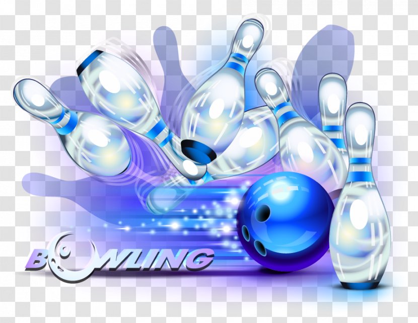 Ten-pin Bowling Pin Ball - Boules - Attractive Model Transparent PNG
