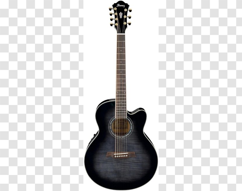 Acoustic-electric Guitar Ibanez Semi-acoustic Cutaway - Accessory - Steelstring Acoustic Transparent PNG
