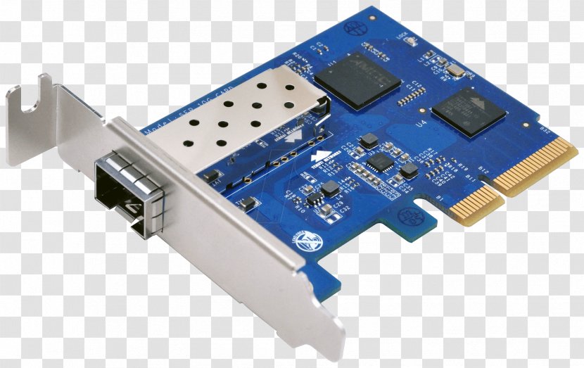 10 Gigabit Ethernet Synology E10G15-F1 Internal Fiber 10000Mbit/s Networking Card Netzwerk Network Cards & Adapters Inc. Storage Systems - Pci Express - Flash Memory Transparent PNG