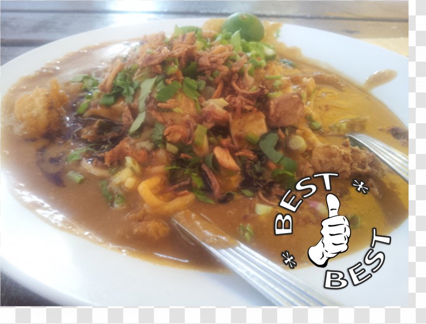Thai Cuisine Chinese Gravy Curry Recipe - Dish - Mee Rebus Johor Transparent PNG