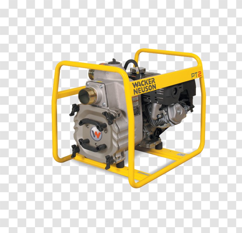 Heavy Machinery Wacker Neuson Pump Dewatering Compactor - Tree - Watercolor Transparent PNG