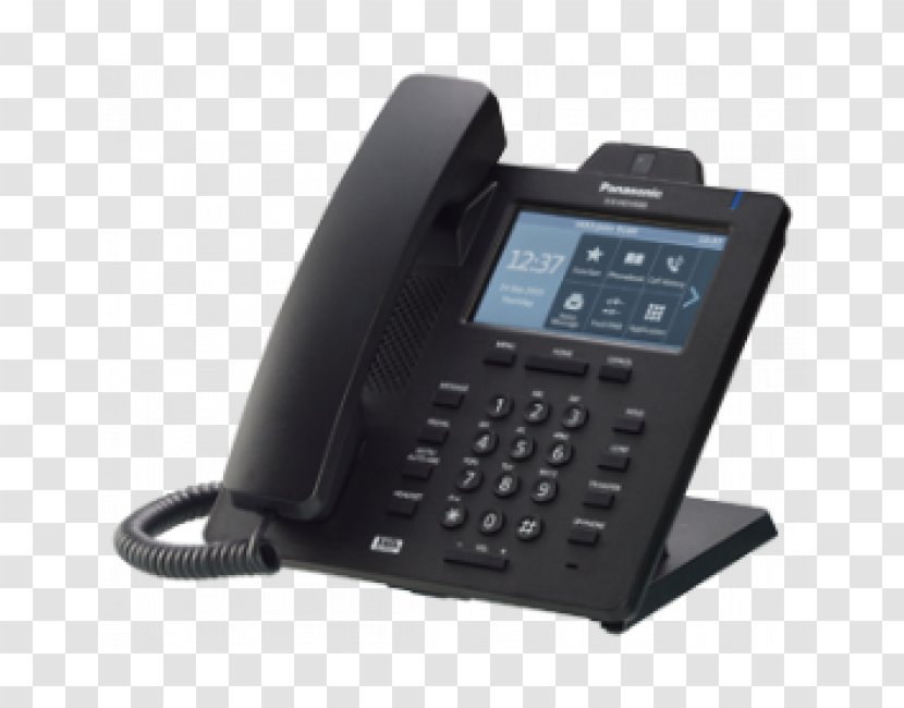 VoIP Phone Session Initiation Protocol Panasonic KX A423CE Power Adapter Telephone - Jabra Headset Desk Transparent PNG