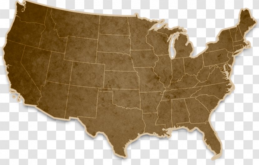 New Mexico Blank Map Royalty-free - United States - Stock Photography Transparent PNG