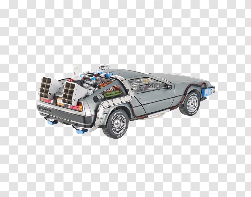 Car DeLorean DMC-12 Time Machine Hot Wheels Back To The Future Transparent PNG