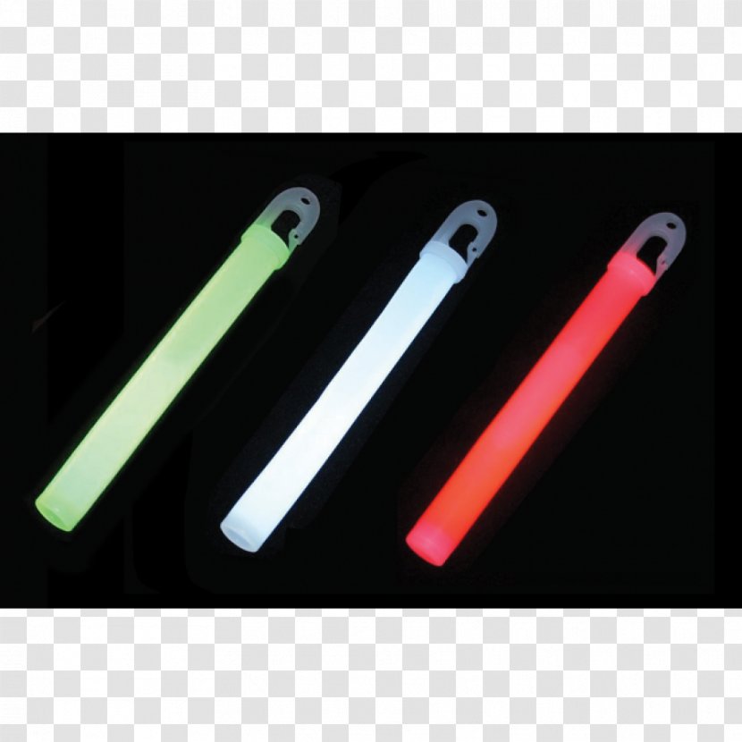 Light Plastic Glow Stick White - Red Transparent PNG