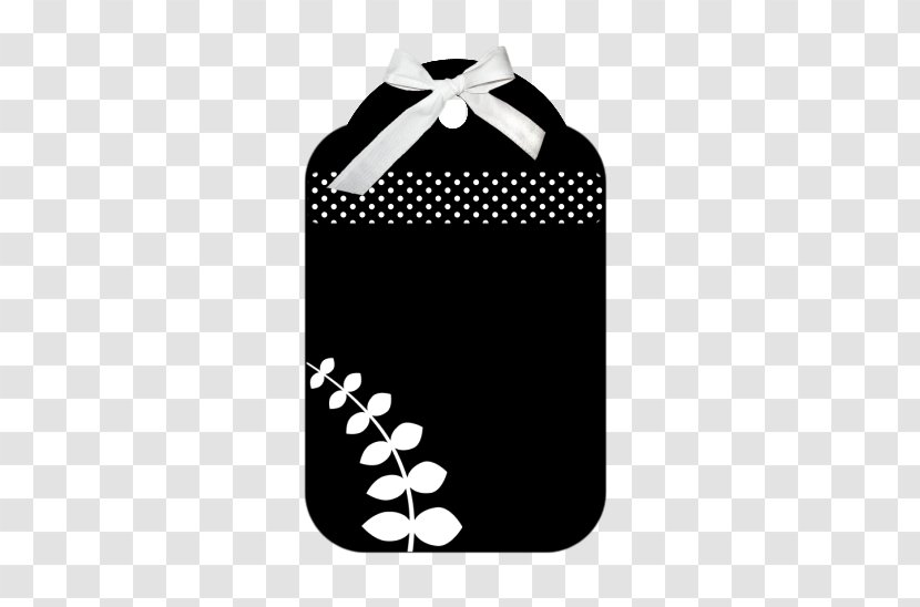 Hat Cartoon - Black White M - Bag Plant Transparent PNG