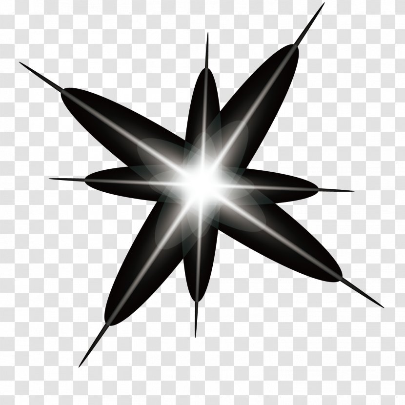 Light Halo Vecteur - Star - Vector Material Pattern White Transparent PNG