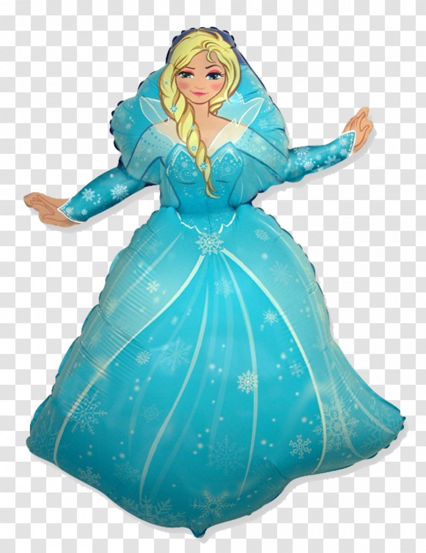 Elsa Anna Olaf Frozen Toy Balloon - Doll Transparent PNG