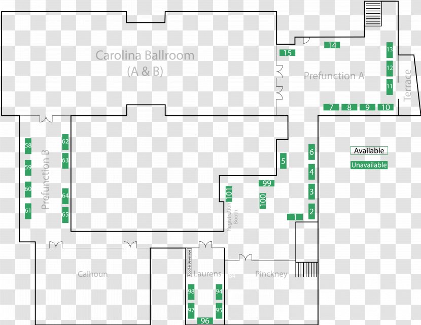 Brand Floor Plan Land Lot - Text - Exhibition Hall Transparent PNG
