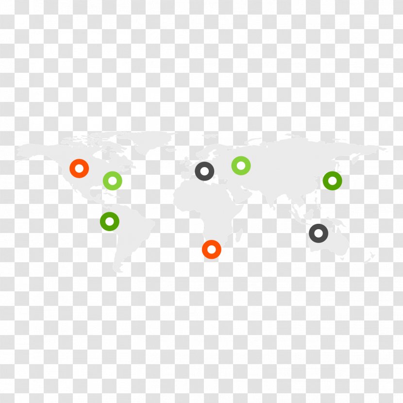 Line Point Angle White Pattern - Gray Business Map Transparent PNG