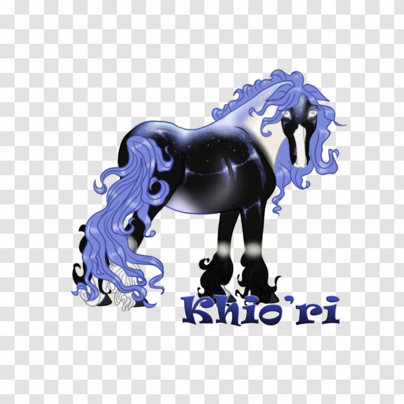 Horse Stallion Halter Mane Cobalt Blue - Like Mammal - Honorable Transparent PNG