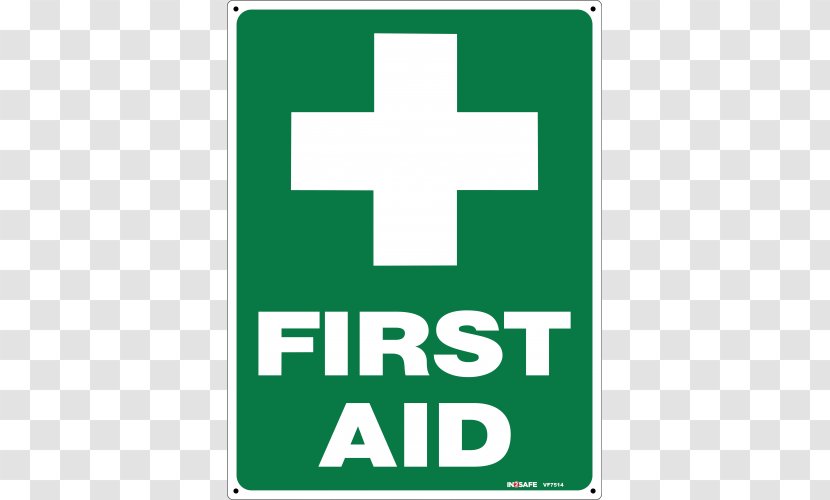 First Aid Supplies Kits Signage Safety - Occupational And Health Transparent PNG
