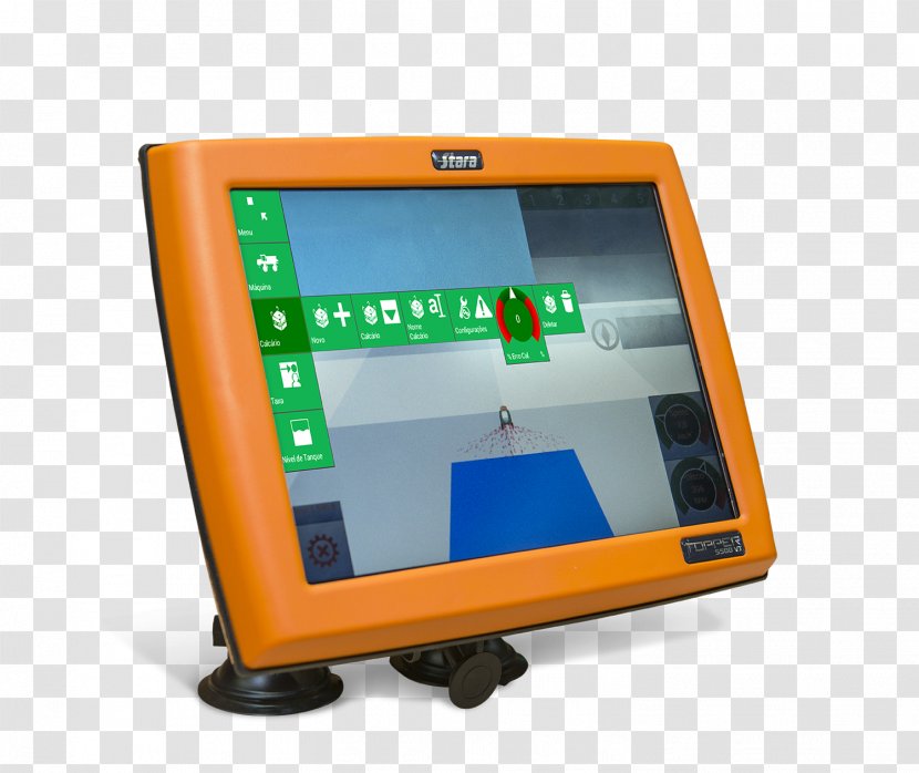 Precision Agriculture Computer Monitors System Information - Control - Tractor Transparent PNG