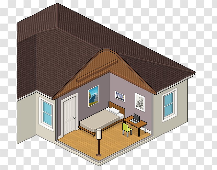 Pixel Art Isometric Projection Drawing - Real Estate - Italy Visa Transparent PNG