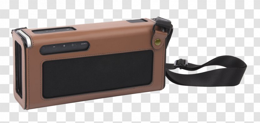 Loudspeaker Creative Labs Carry-Bag Iroar Go Wireless Speaker Technology Bluetooth IROAR Aux, NFC, SD, USB Black, Copper - Pouch Transparent PNG