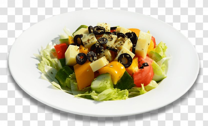 Greek Salad Vegetarian Cuisine Food Leaf Vegetable - Tomato Transparent PNG