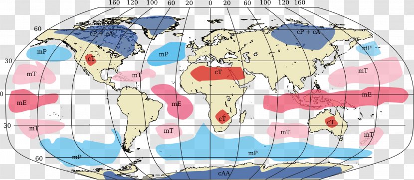 Air Mass Weather Front Warm Cold - Area Transparent PNG