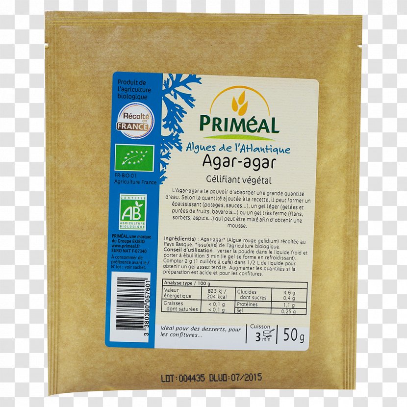 Organic Food Agar Geliermittel Algae Powder - Wakame Transparent PNG
